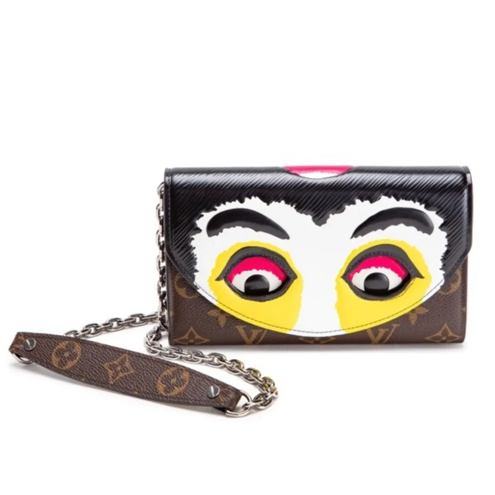 Louis Vuitton Limited Edition Kabuki Chain Wallet - Picture 3 of 16